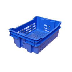 CAJA PLASTICA UNIVERSAL 46 LTS RVV AZUL G2 WENCO