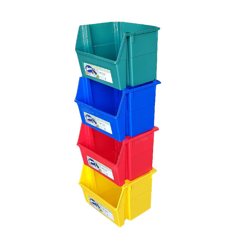 Set de 3 contenedores de reciclaje