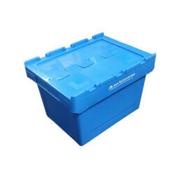 CAJA PLASTICA LOGISTICA FP 6 AZUL