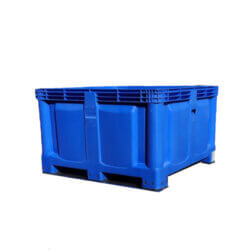 BINS PLASTICO INDUSTRIAL 857 LITROS G2 PP AZUL WENCO