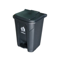 CONTENEDOR DE BASURA CAPRI 45 LITROS C/PEDAL GRIS