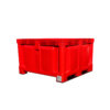 BINS PLASTICO INDUSTRIAL 857 LITROS G2 PP ROJO WENCO